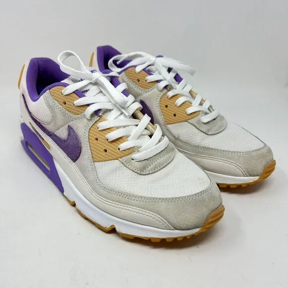 Nike Athletic Shoes White Purple Orange - Picture 4 of 10